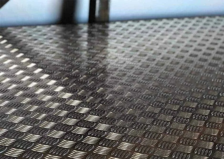 checker rubber flooring